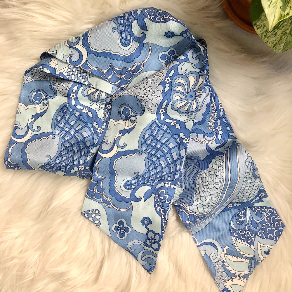 J. McLaughlin Silk Scarf